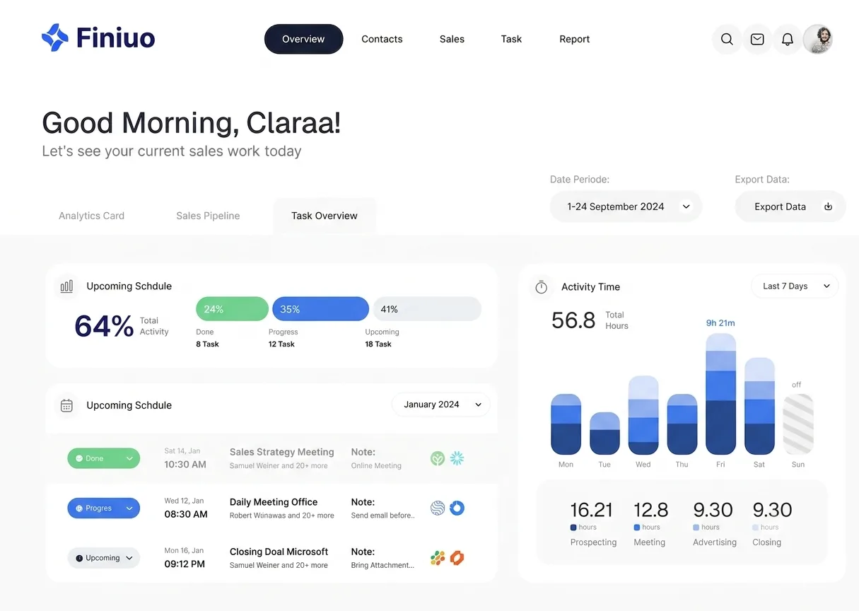 Finiuo finance calculators preview